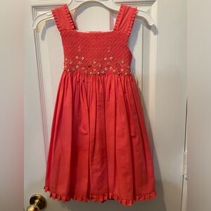 Beautiful Luli & Me Smocked Summer Dress